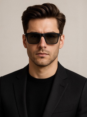 Очки солнцезащитные OneSun, uv 400, дужка 14 см, ширина 14 см, 5×5.5 см, флекс-дужки  (артикул 9424158)  большой выбор товаров оптом и в розницу по низким ценам с доставкой