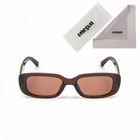 Очки солнцезащитные женские «OneSun. Прямоугольные», uv 400, линза 4×6.5 см, прозрачный, коричневый - Фото 2