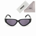 Очки солнцезащитные женские «OneSun. Кошачий глаз», uv 400, линза 4.2×6.5 см, чёрный - Фото 2