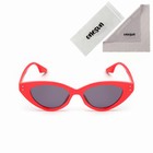 Очки солнцезащитные женские «OneSun. Кошачий глаз», uv 400, линза 4.2×6.5 см, красный - Фото 2