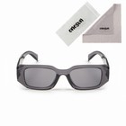 Очки солнцезащитные «OneSun. Прямоугольные», uv 400, линза 4.5×6.5 см, прозрачный, серый - Фото 2