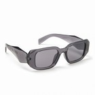 Очки солнцезащитные «OneSun. Прямоугольные», uv 400, линза 4.5×6.5 см, прозрачный, серый - Фото 3