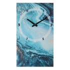 Часы-картина настенные, серия: Интерьер, "Море", плавный ход, 35 х 60 см - фото 7317930