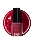 Лак для ногтей с эффектом геля SHIMMER тон S114 вишнево-золотой искрящийся, 6 мл - Фото 4