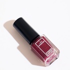 Лак для ногтей с эффектом геля SHIMMER тон S114 вишнево-золотой искрящийся, 6 мл - Фото 7