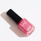 Лак для ногтей с эффектом геля SHIMMER тон S118 розово-серебристый искрящийся, 6 мл - фото 24580360