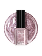 Лак для ногтей с эффектом геля SHIMMER тон S121 серебристо-коричневый искрящийся, 6 мл - Фото 4