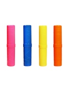 Пенал-тубус (40×195 мм) «Фонарики», Calligrata, неоновые цвета, МИКС - Фото 2