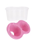 Стакан - непроливайка для рисования двойной Calligrata «Прованс», 150 мл ×2, пастельный МИКС - Фото 6