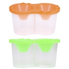 Стакан - непроливайка для рисования двойной Calligrata «Фонарики», 150 мл ×2, неоновый МИКС - Фото 6