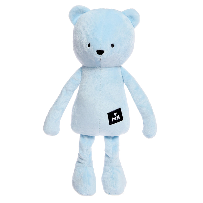 Мягкая игрушка «Мишка Джордж», 33 см, цвет голубой - Фото 1