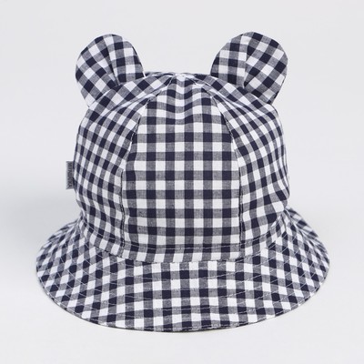 Панама детская, размер 48-50, синяя