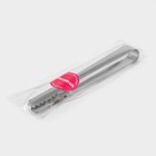 Щипцы кухонные для льда и сахара Доляна Ortel, h=15 см, серебристые - Фото 5