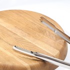 Щипцы кухонные Доляна Ortel, 28 см, цвет серебристый - Фото 2