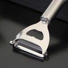 Овощечистка Доляна «Металлик», 16 см - фото 53300941