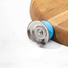 Ручка для крышки на посуду "Гевни" d=4,5 см, цвет синий - Фото 2