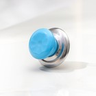 Ручка для крышки на посуду "Гевни" d=4,5 см, цвет синий - Фото 4