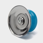 Ручка для крышки на посуду Доляна «Гевни», d=4.5 см, синяя - Фото 3