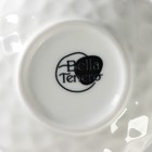 Сахарница с ложкой на бамбуковой подставке BellaTenero, 140 мл, фарфор, белая - Фото 8