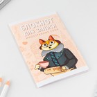 Блокнот для записи иностранных слов «Кот-ученый», формат А6, 14 листов, мягкая обложка. - Фото 4