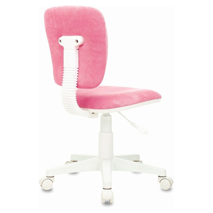 Кресло детское, розовое ткань вельвет, CH-W204NX/VELV36 - фото 1910677745