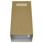 Кухонная вытяжка MAUNFELD Bath Isla 401, 1150 м3/ч, 3 режима, золотой - Фото 2