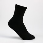 Носки детские цвет чёрный, размер 18-20 - фото 319550553