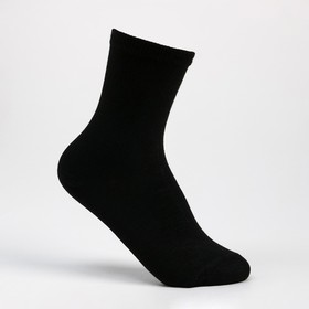 Носки детские цвет чёрный, размер 18-20