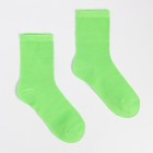 Носки детские цвет зелёный, размер 20-22 - Фото 2