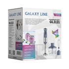 Блендер Galaxy GL 2121, погружной, 800 Вт, 0.5 л, 3 скорости, серый - Фото 13