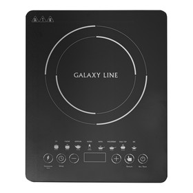 Плитка индукционная Galaxy GL 3064, 2000 Вт, 1 конфорка, 8 уровней, чёрная 9762532