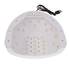 УЦЕНКА Лампа для маникюра Luazon LUF-17, LED, 48 Вт, 30 диодов, таймер, USB, белая - Фото 7