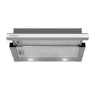 Кухонная вытяжка MAUNFELD VSQ 60, 620 м3/ч, 2 режима, нержавеющая сталь/белое стекло - Фото 3