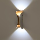 Декоративная подсветка светодиодная 10Вт 3500К белый/золото IP54 для интерьера, фасадов зданий - фото 4301088