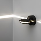 Декоративная подсветка светодиодная 9Вт 3500К чёрный IP54 для интерьера, фасадов зданий - фото 4301112
