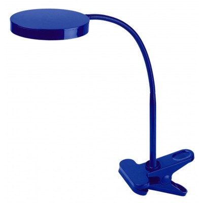 Настольный светильник NLED-435-4W-BU светодиодный на прищепке синий