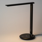 Настольный светильник светодиодный, цвет чёрный - Фото 7