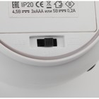 Ночник-светильник светодиодный NLED-411-1W-W на батарейках или от USB мягкий силиконовый белый - Фото 7