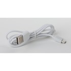 Ночник-светильник светодиодный NLED-411-1W-W на батарейках или от USB мягкий силиконовый белый - Фото 8