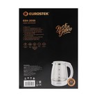 Чайник электрический Eurostek EEK-2035, стекло, 1.8 л, 1500 Вт, белый - фото 51340656 Чайник электрический Eurostek EEK-2035, стекло, 1.8 л, 1500 Вт, белый - фото 51340656