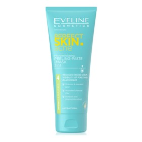 Паста-пилинг Eveline Perfect Skin Acne, с микроотшелушевающим эффектом, 75 мл