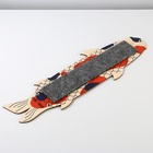 Когтеточка из фанеры с нанесением «Рыбка»,‎ 50×15 см 9623408