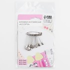 Набор булавок английских, 28/32/38 мм, 12 шт., цвет серебряный - Фото 4