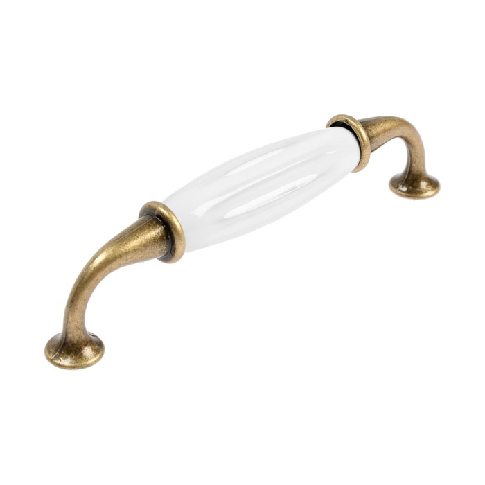 Ручка-скоба CAPPIO STYLISH Ceramics 003, керамическая, м/о 96 мм, цвет бронза - Фото 1