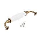 Ручка-скоба CAPPIO STYLISH Ceramics 003, керамическая, м/о 96 мм, цвет бронза - Фото 4