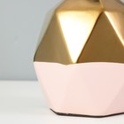 Настольная лампа «Румби» E14 40 Вт золото розовый 20×20×29 см RISALUX - Фото 4