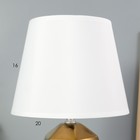 Настольная лампа «Румби» E14 40 Вт золото розовый 20×20×29 см RISALUX - Фото 6