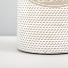 Настольная лампа с абажуром RISALUX «Бенефит», Е14 40 Вт, классическая, в спальню, на тумбочку, в гостиную, коричневый, 20×20×31 см - Фото 6