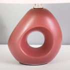 Настольная лампа с абажуром RISALUX «Сигалия», Е14, 15 Вт бордовый, 15×15×28 см - фото 3860071 Настольная лампа с абажуром RISALUX «Сигалия», Е14, 15 Вт бордовый, 15×15×28 см - фото 3860071