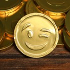 Шоколадные монеты в банке «Смайлик», 6 г - Фото 2